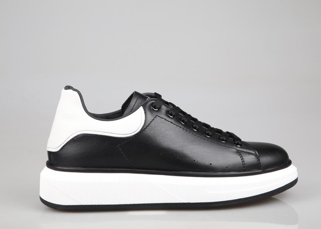 MARCOMEN 21028 Hakiki Deri Siyah Erkek Günlük Ayakkabı