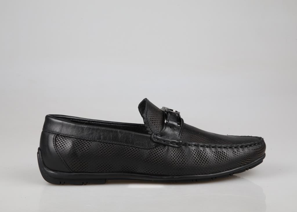 MARCOMEN 21112 Hakiki Deri Siyah Erkek Günlük Ayakkabı