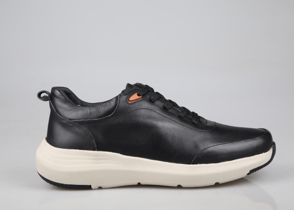 MARCOMEN 21114 Hakiki Deri Siyah Erkek Günlük Ayakkabı