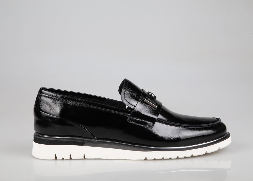 MARCOMEN 21140 Hakiki Deri Siyah Rugan Erkek Günlük Ayakkabı