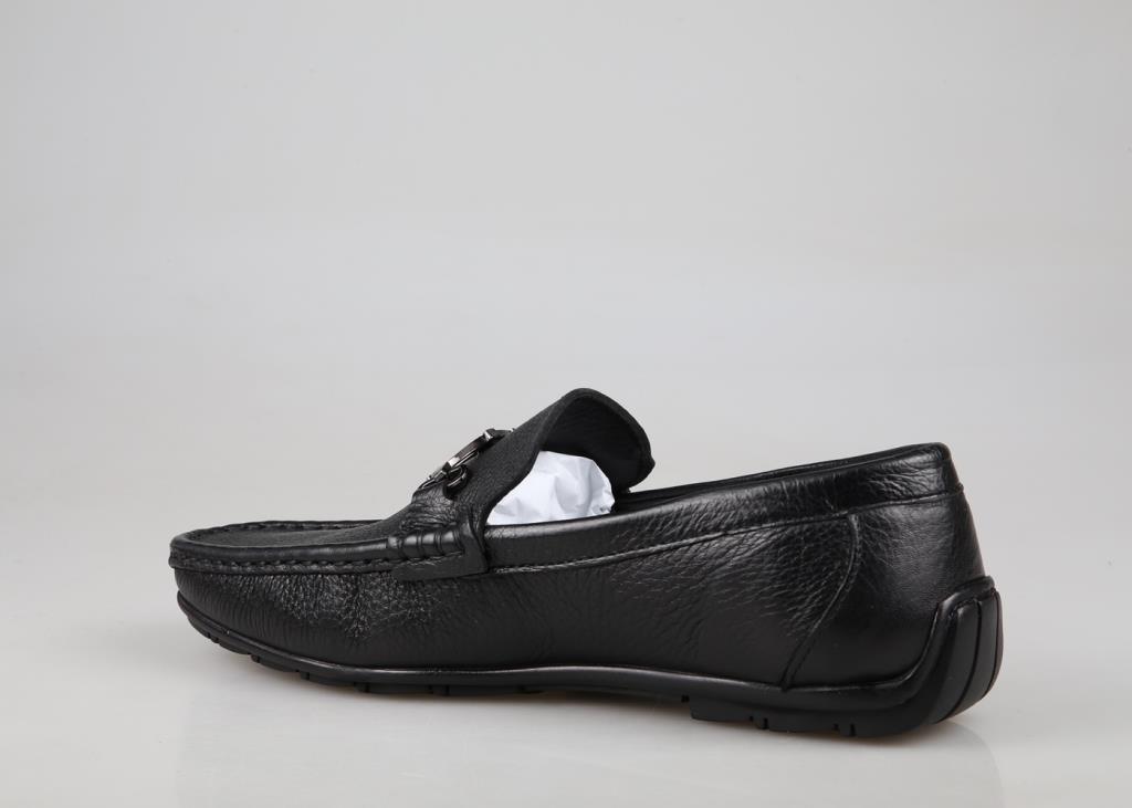 MARCOMEN 21147 Hakiki Deri Siyah Erkek Günlük Ayakkabı