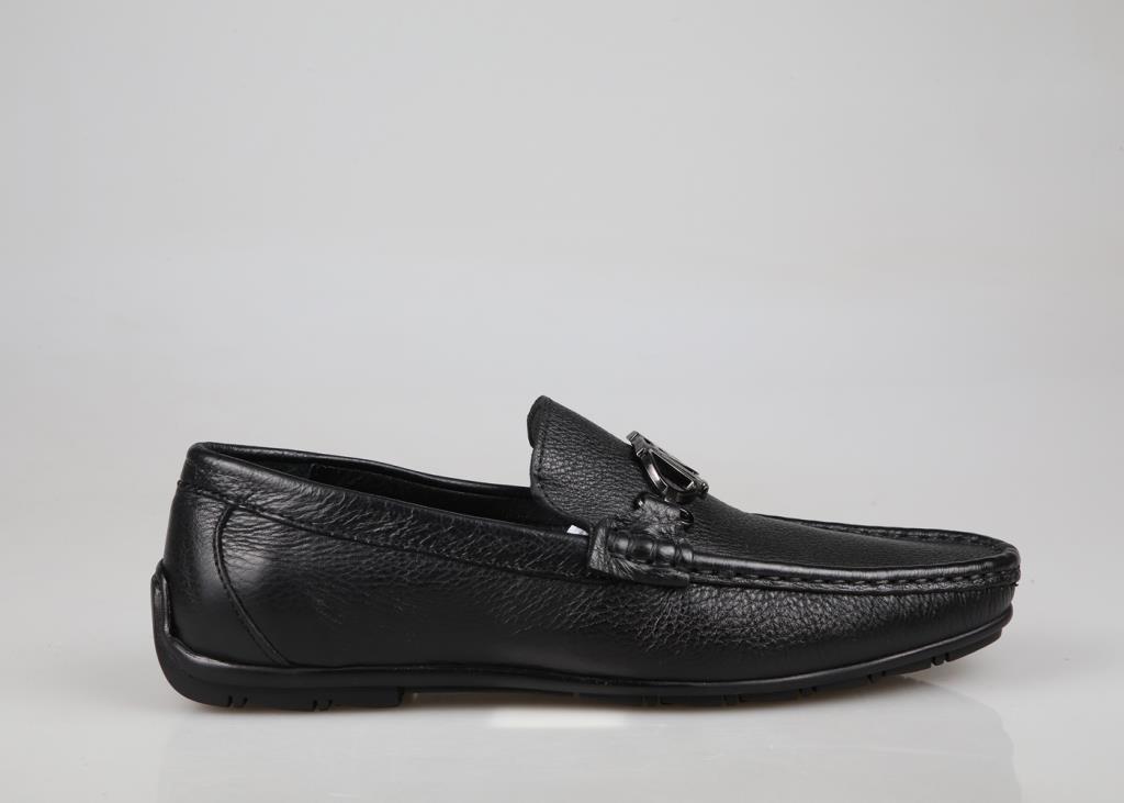 MARCOMEN 21147 Hakiki Deri Siyah Erkek Günlük Ayakkabı