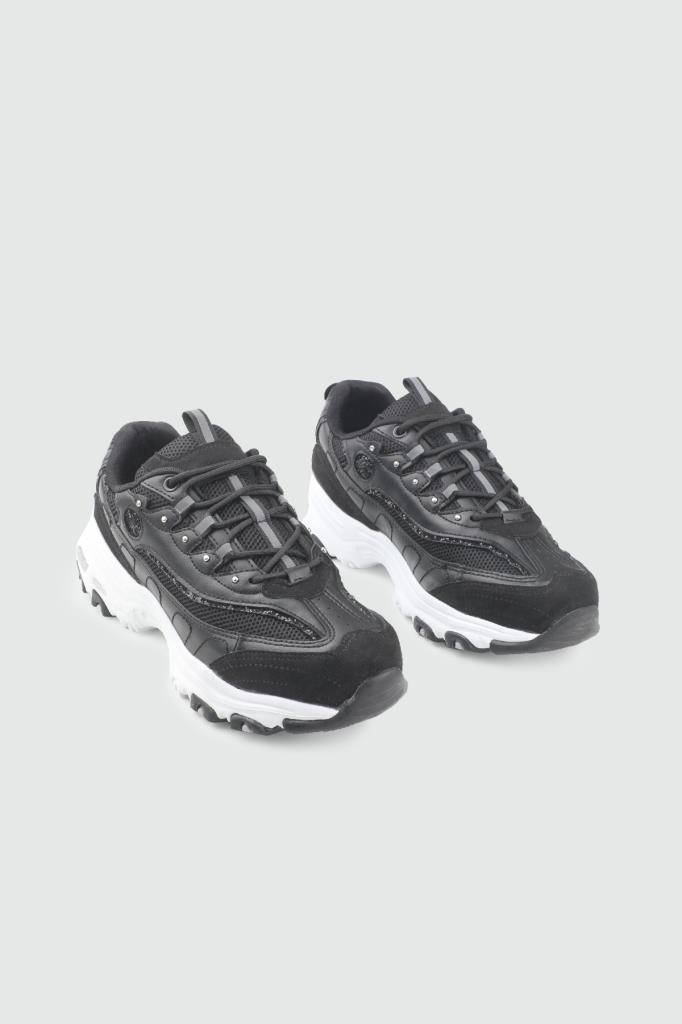 Marka Sesi 387 Siyah-Beyaz Kadın Sneakers