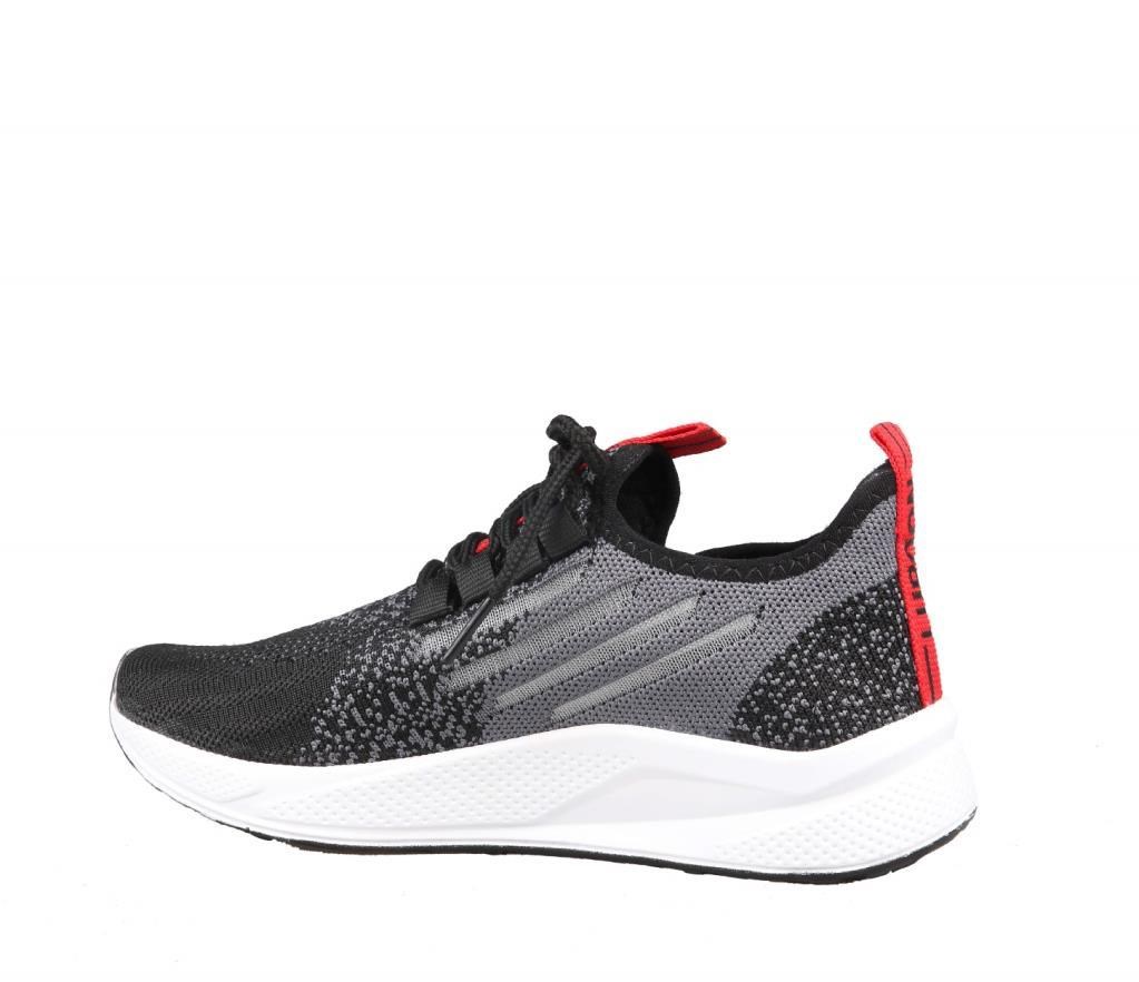 Marka Sesi 507 Siyah-Kırmızı Unisex Sneakers