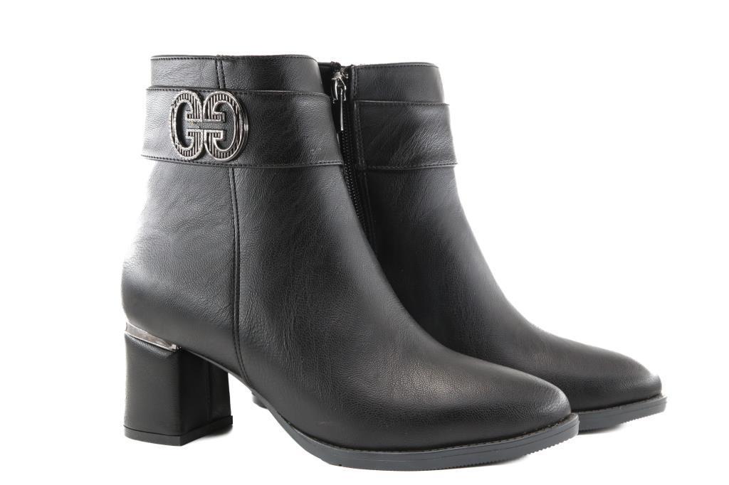 Marka Sesi HK015 Siyah Kadın Bot