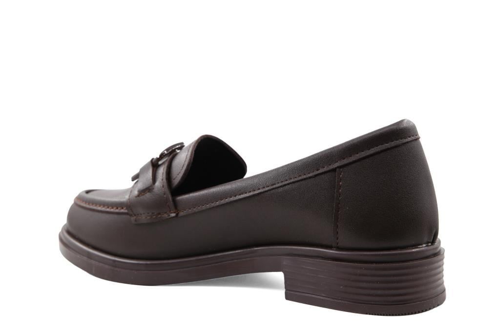 Marka Sesi HS815 Loafer Kahve Kadın Babet