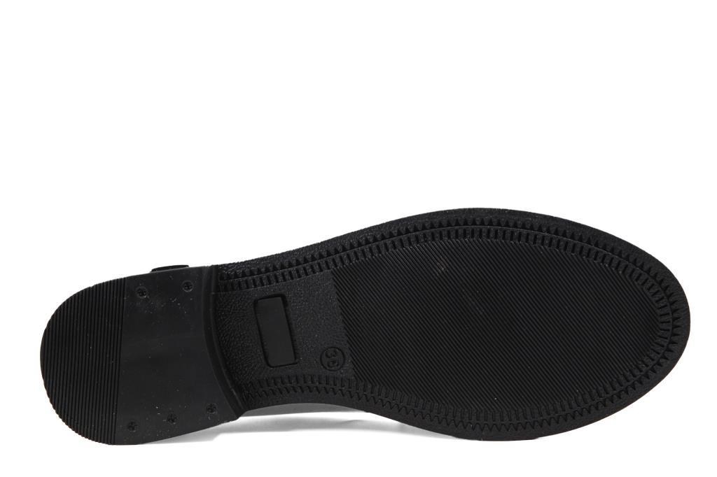 Marka Sesi HS815 Loafer Siyah Kadın Babet