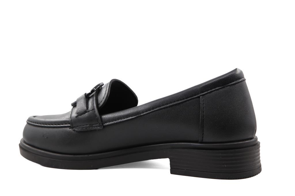 Marka Sesi HS815 Loafer Siyah Kadın Babet
