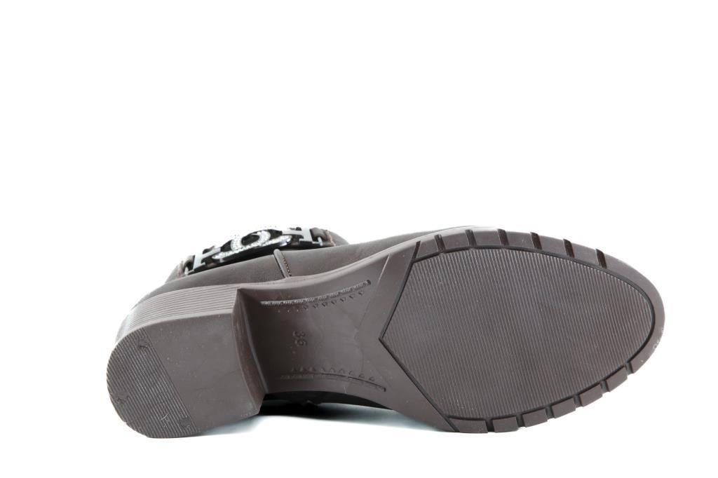 Marka Sesi SG455 Kahve Zümrüt Kadın Bot