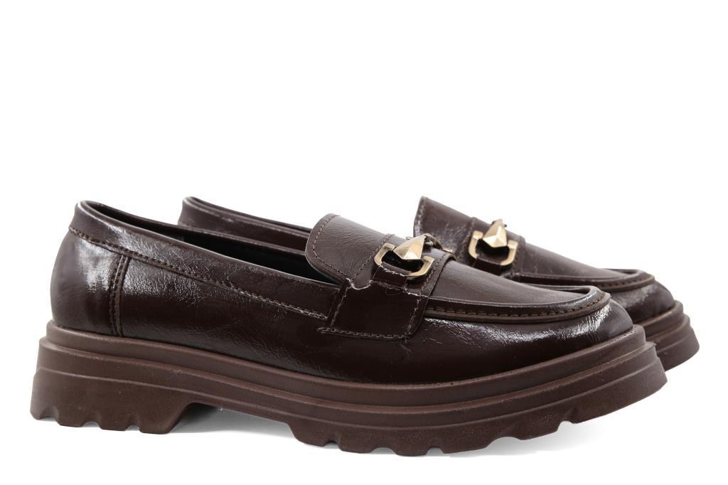 Marka Sesi SL2004 Loafer Kahve Kadın Babet