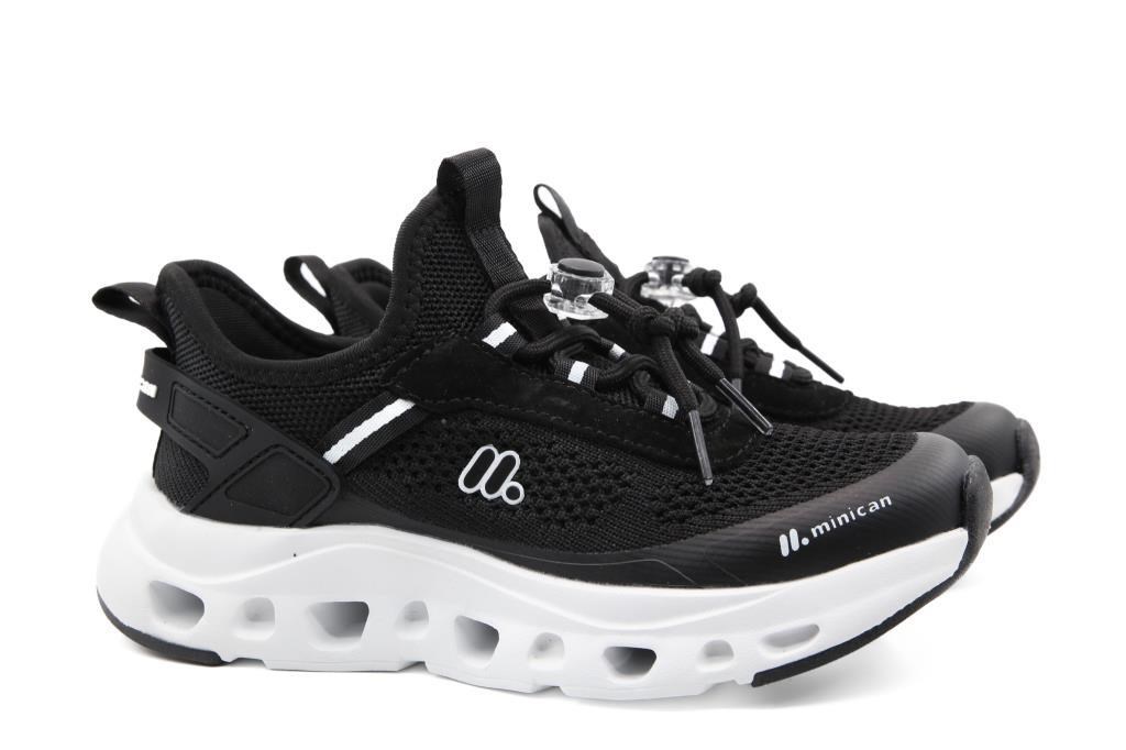 Minican BXZ001 Siyah Çocuk Sneakers