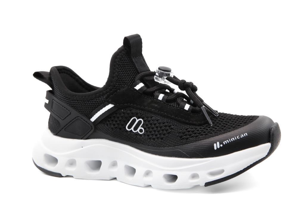 Minican BXZ001 Siyah Çocuk Sneakers