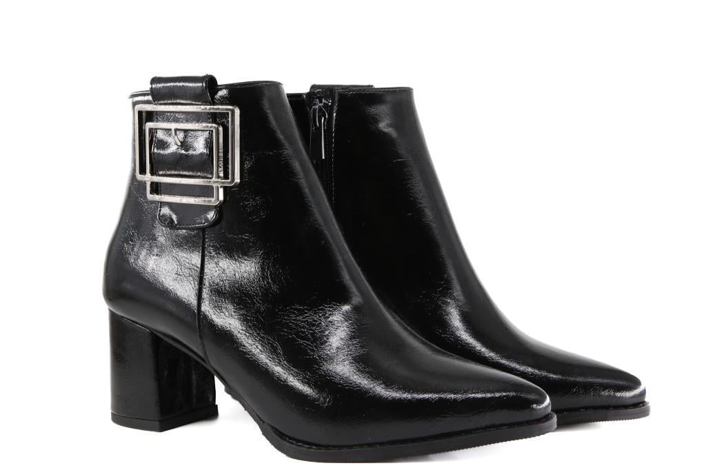 Miss Park Moda 09 k1754 Siyah Rugan Kadın Bot