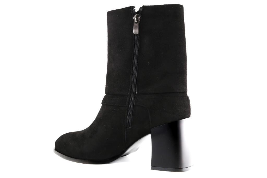 Miss Park Moda 106 k946 Siyah Suet Kadın Bot