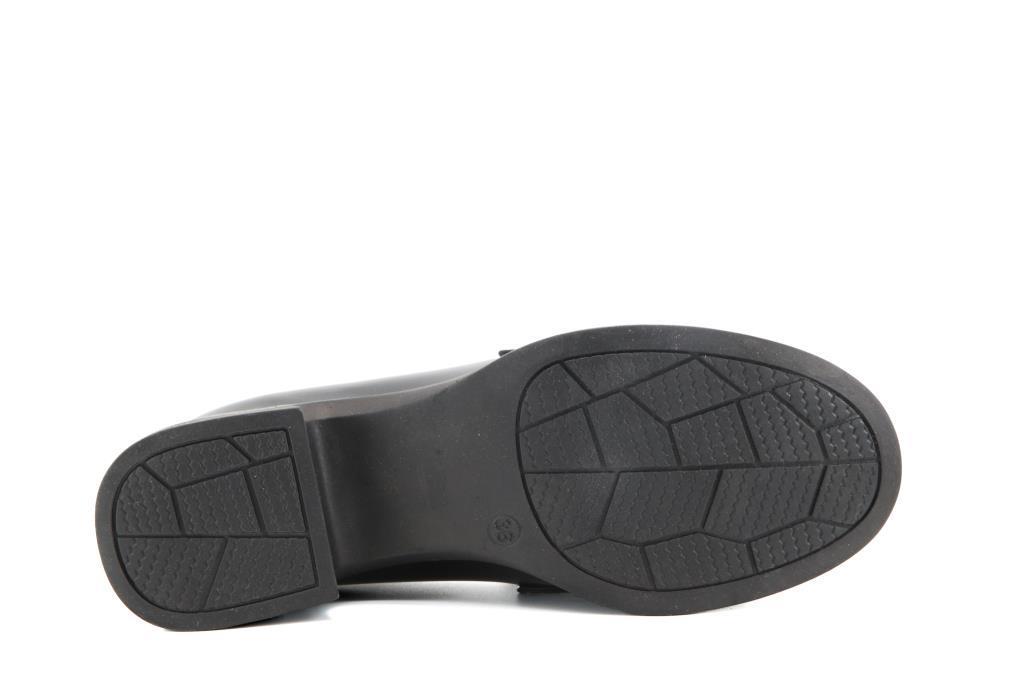 Miss Park Moda 161 k1014 Loafer Siyah Rugan Kadın Günlük Ayakkabı