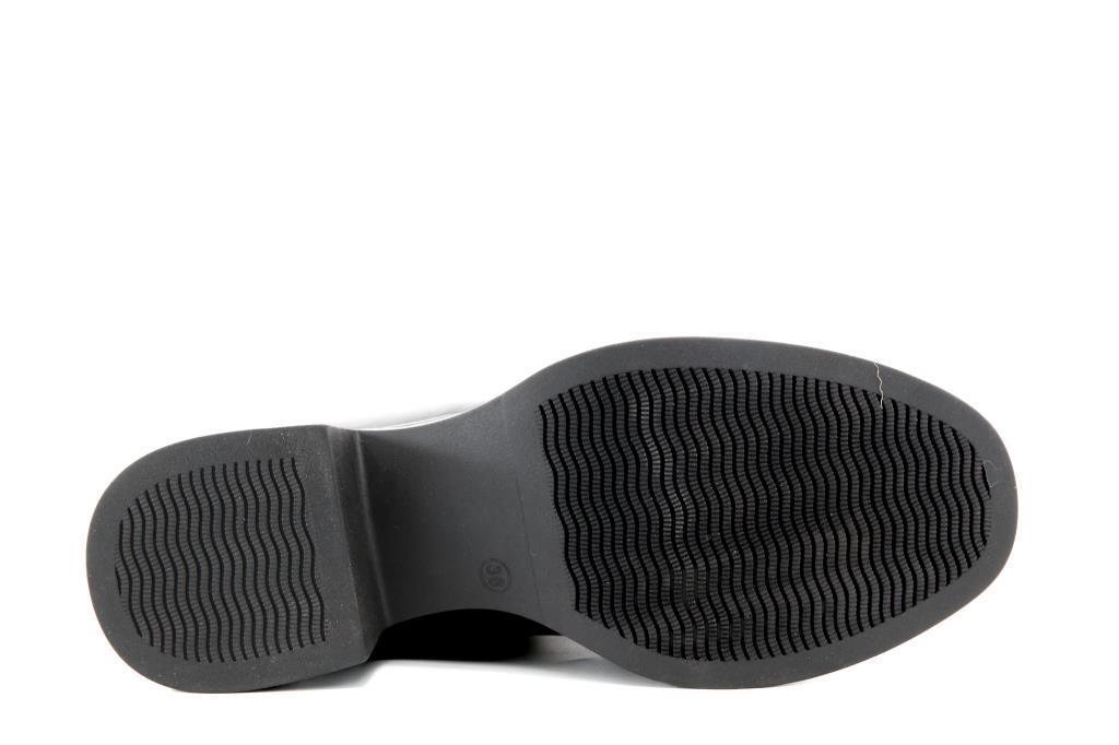 Miss Park Moda 207 k6668 Loafer Siyah Rugan Kadın Günlük Ayakkabı