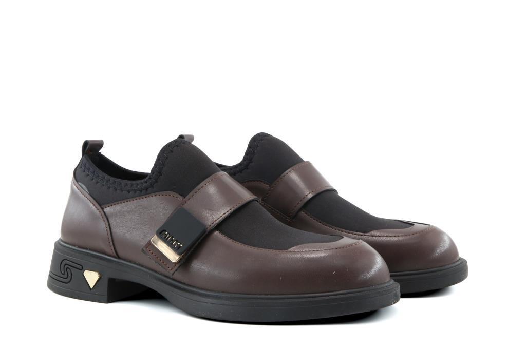 Miss Park Moda 208 k4065 Loafer Kahve Kadın Günlük Ayakkabı