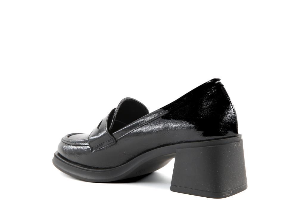 Miss Park Moda 386 k1453 Loafer Siyah Rugan Kadın Günlük Ayakkabı