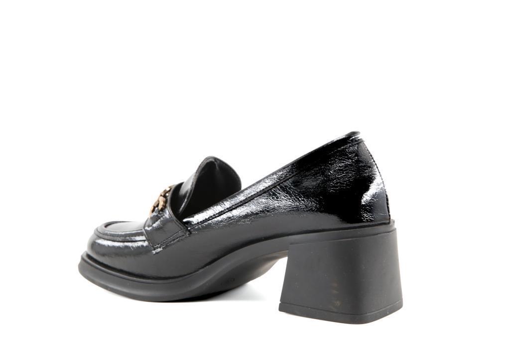 Miss Park Moda 386 k1464 Loafer Siyah Rugan Kadın Günlük Ayakkabı