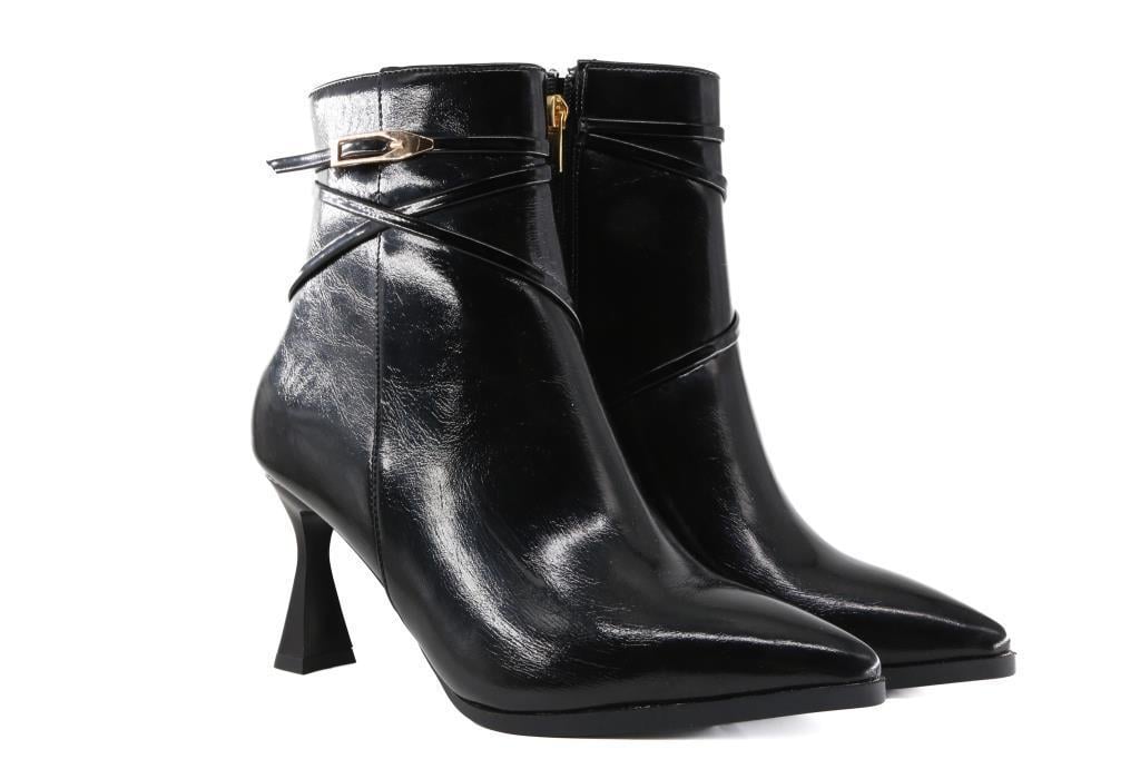 Miss Park Moda 520 k2004 Siyah Rugan Kadın Bot