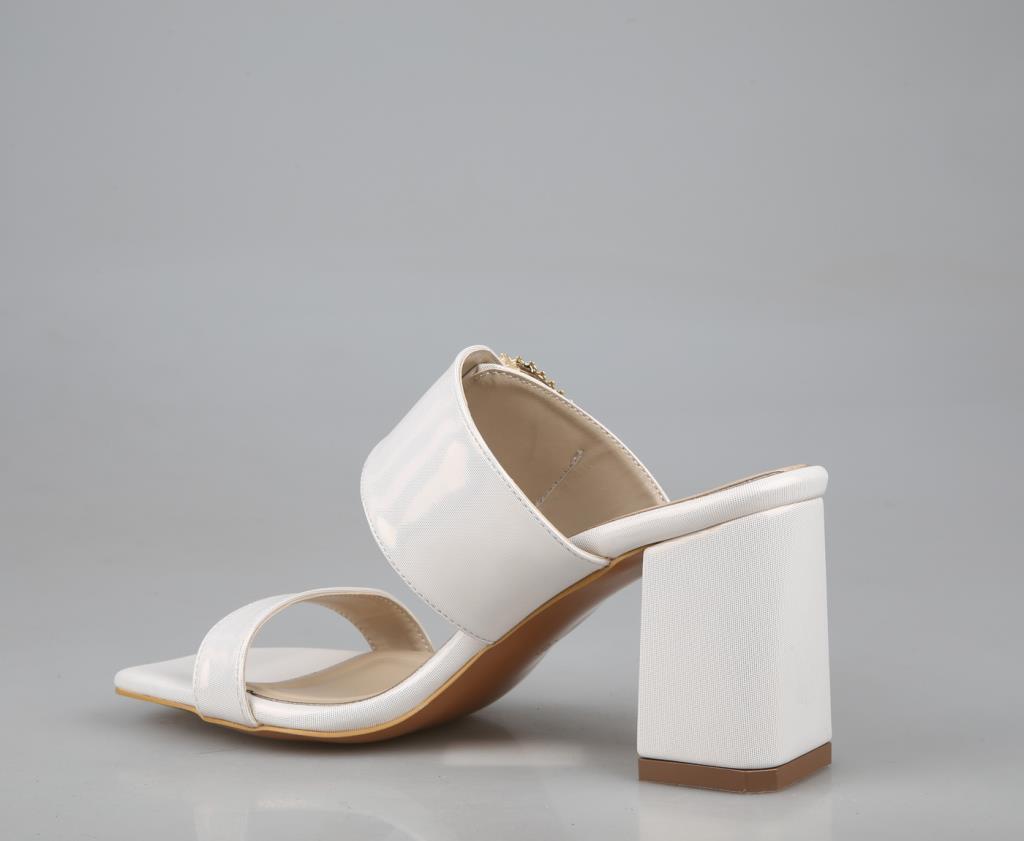 Miss Park Moda k6000 Topuklu Ten Rengi Kadın Terlik