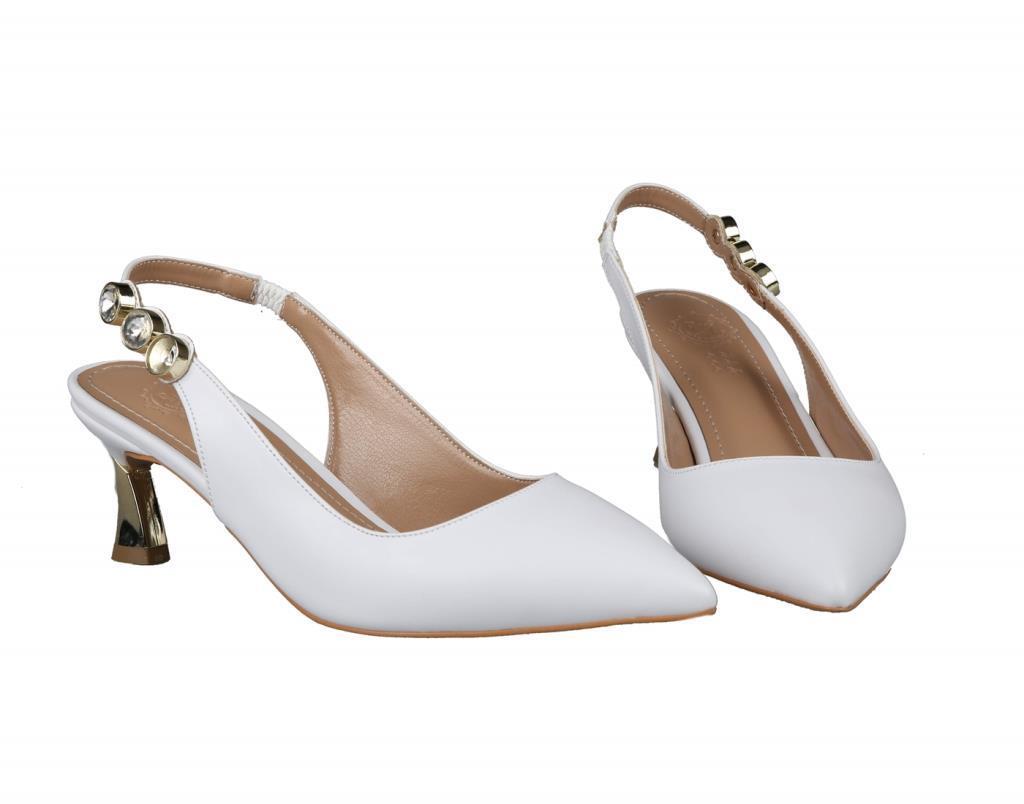 Miss Park Moda pm221 k802 Beyaz Kadın Stiletto
