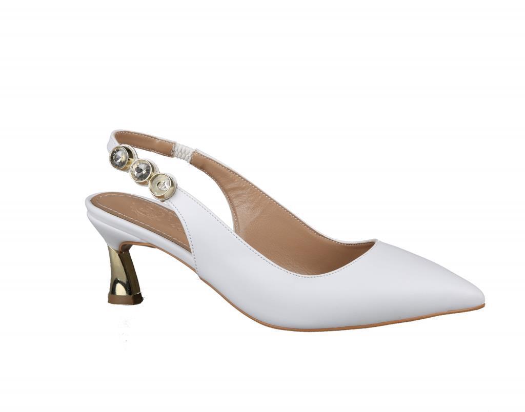 Miss Park Moda pm221 k802 Beyaz Kadın Stiletto
