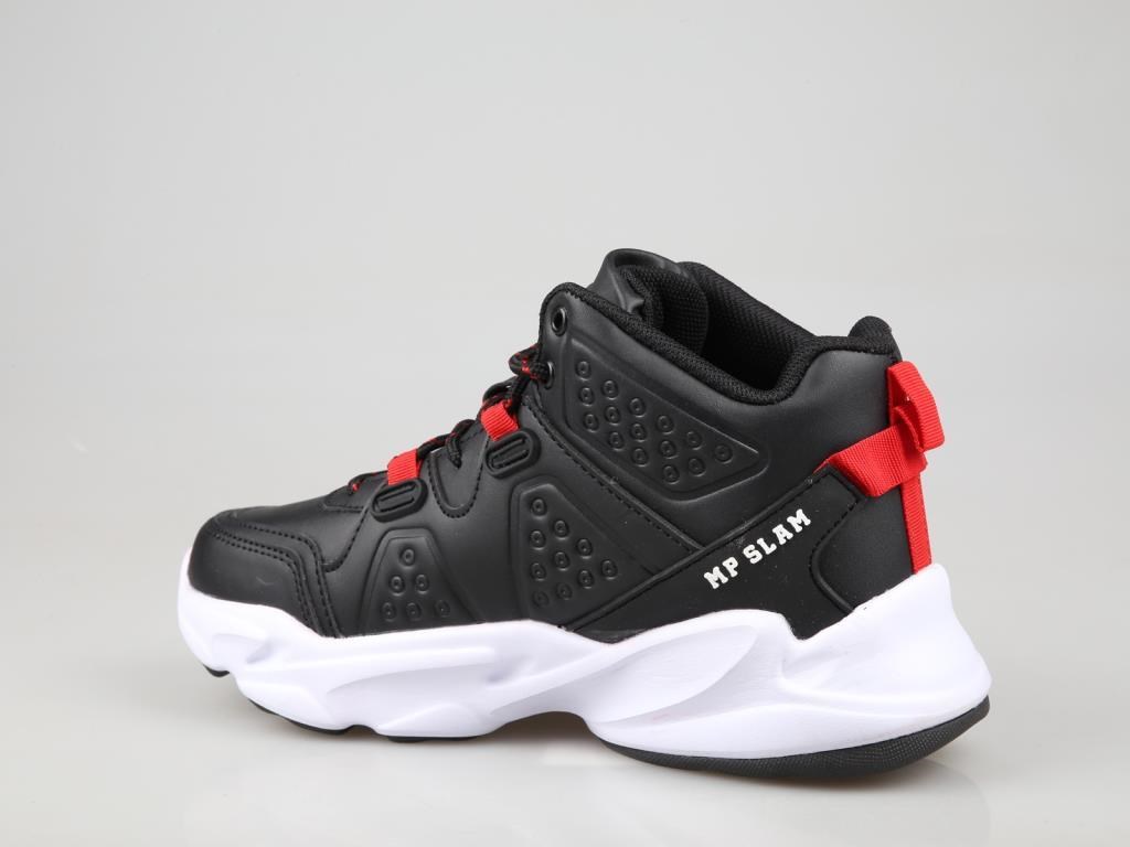 MP 242-2055 Basket Siyah-Kırmızı Unisex Sneakers