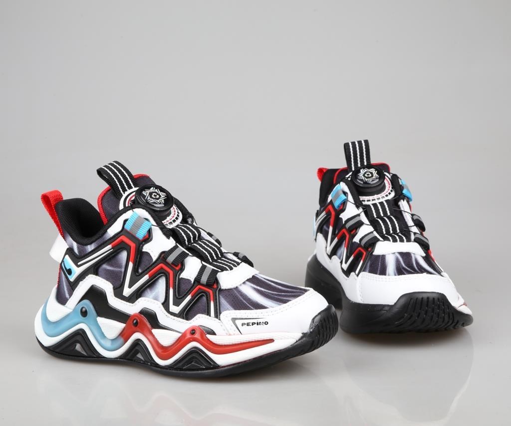 Pepino 1963 Siyah-Kırmızı Çocuk Sneakers