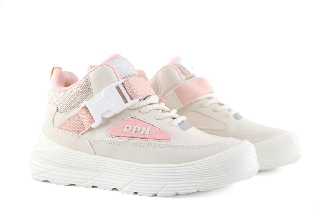 Pepino 2036 Krem Pudra Çocuk Sneakers
