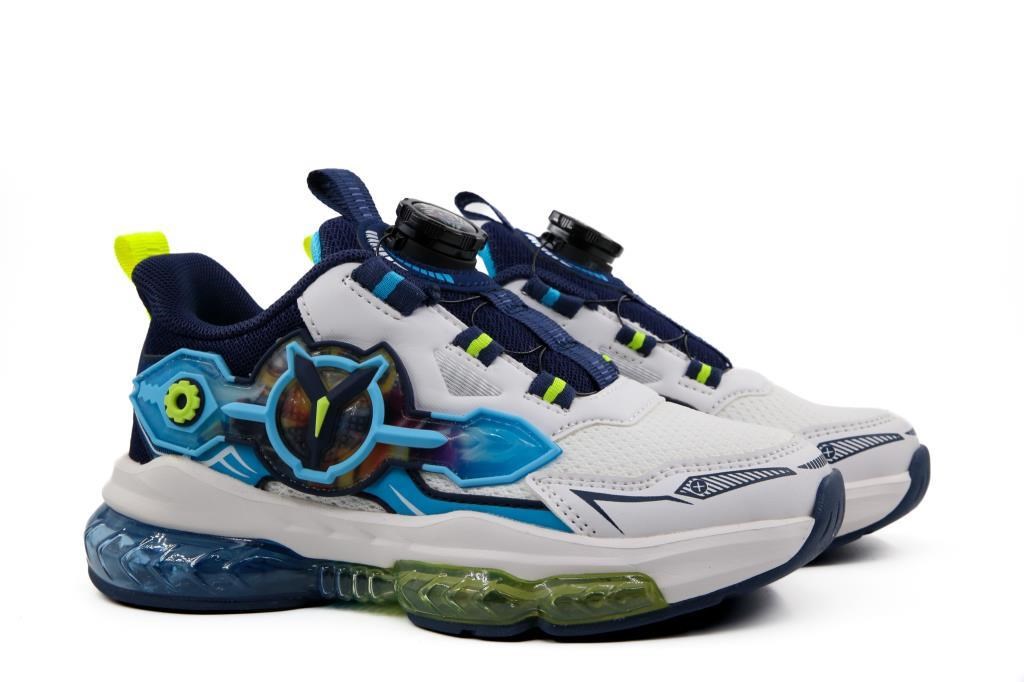 Pepino 2196 Beyaz Lacivert Çocuk Sneakers