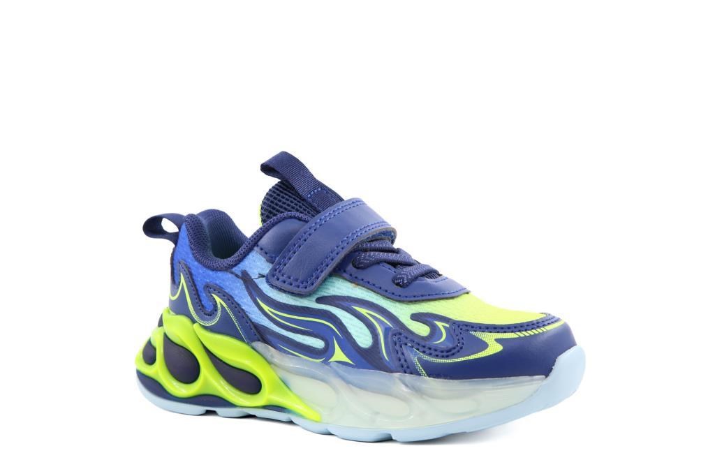 Pepino 2226 Lacivert Sarı Çocuk Sneakers