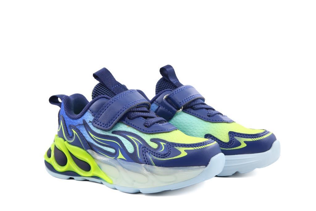 Pepino 2226 Lacivert Sarı Çocuk Sneakers