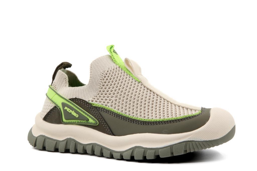 Pepino 2233 Krem Haki Çocuk Sneakers