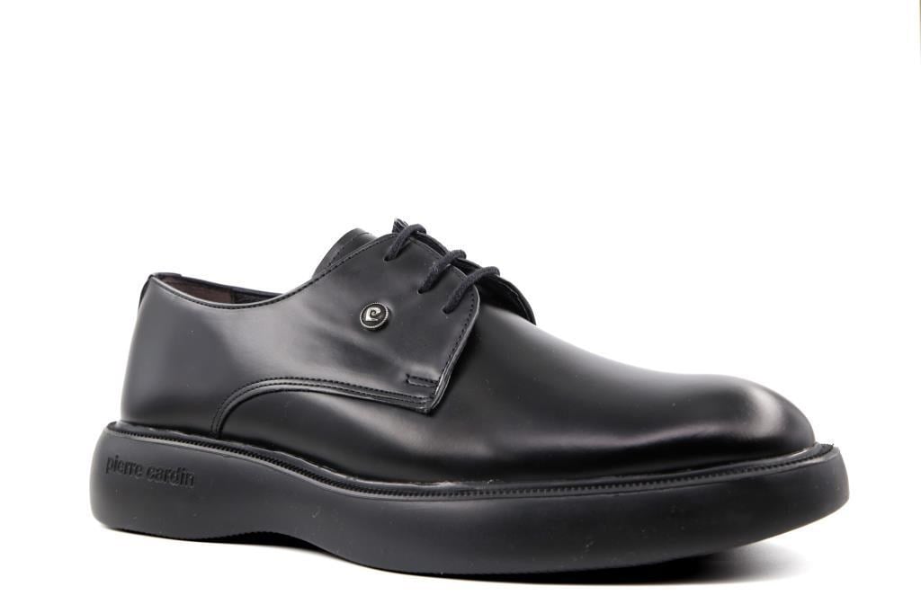 Pierre Cardin 70914 Hakiki Deri Siyah Erkek Günlük Ayakkabı