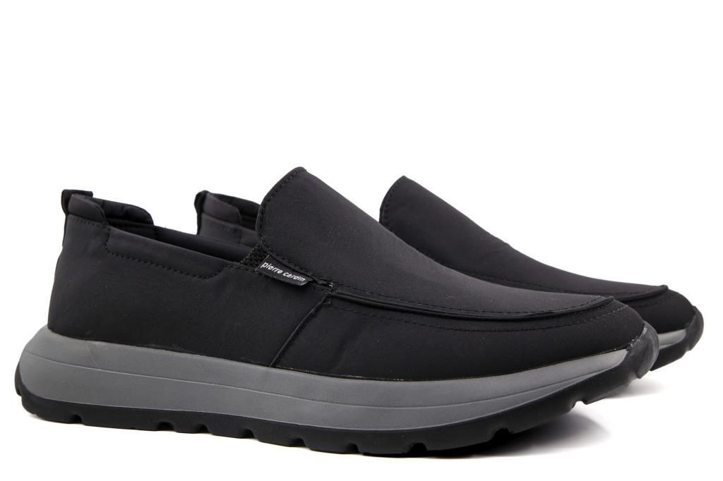 Pierre Cardin 80808 Hakiki Deri Siyah Erkek Günlük Ayakkabı