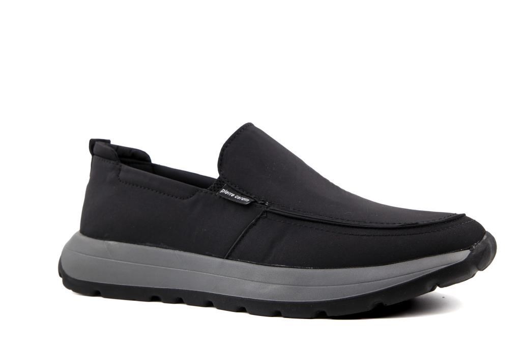 Pierre Cardin 80808 Hakiki Deri Siyah Erkek Günlük Ayakkabı