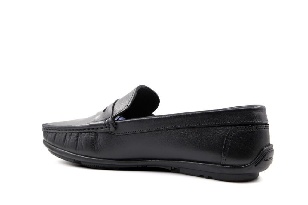 Pierre Cardin 90220 Hakiki Deri Siyah Erkek Günlük Ayakkabı
