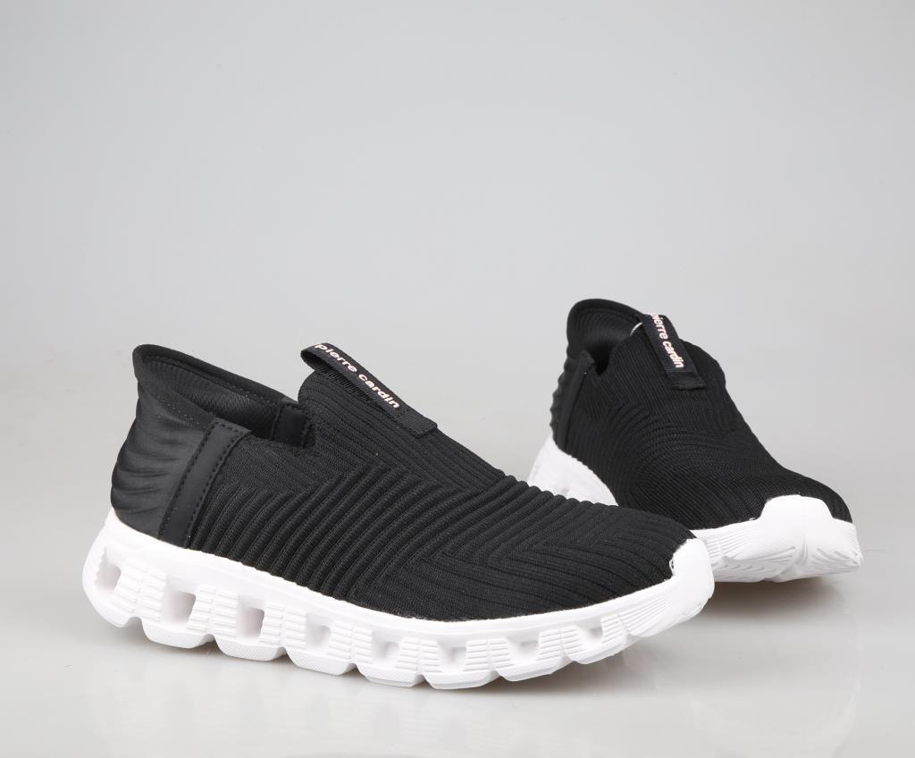 Pierre Cardin PCI-10101 Siyah-Beyaz Unisex Sneakers