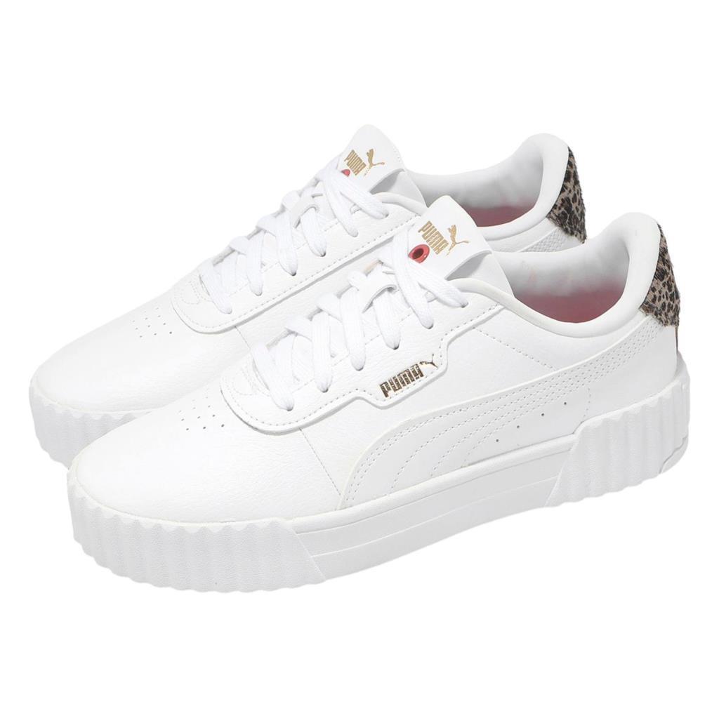 Puma Carina 3.0 Animal Flair 402642 01 Beyaz Unisex Sneakers