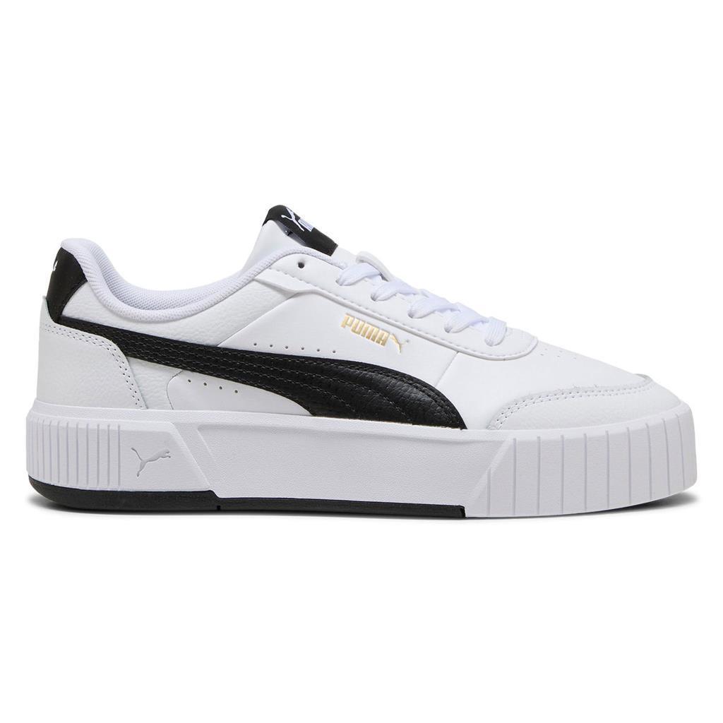 Puma Carina Mia 402637 02 Beyaz-Siyah Unisex Sneakers
