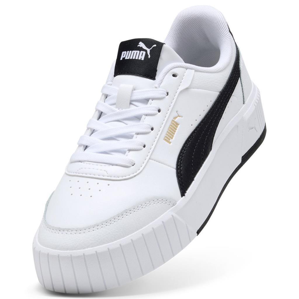 Puma Carina Mia 402637 02 Beyaz-Siyah Unisex Sneakers