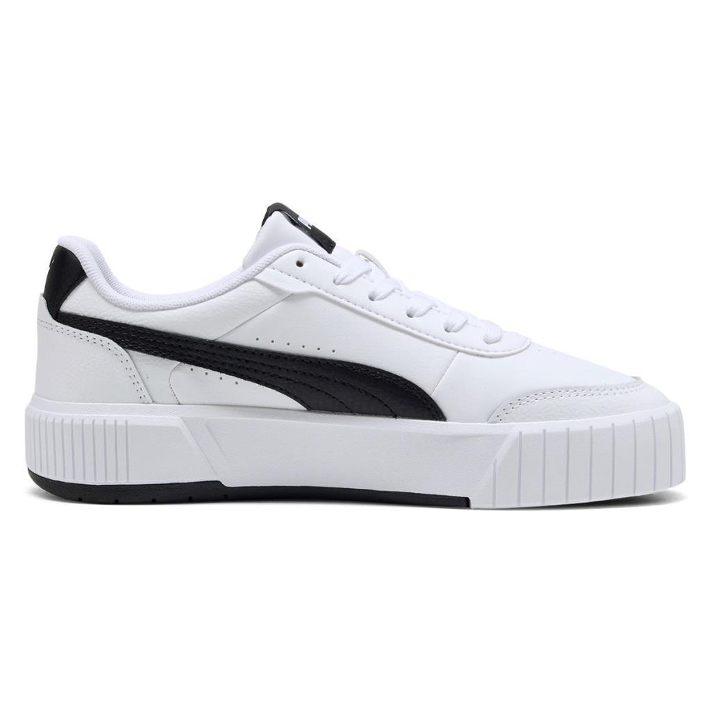 Puma Carina Mia 402637 02 Beyaz-Siyah Unisex Sneakers