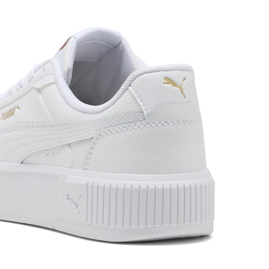 Puma Carina Mia 402637 06 Beyaz Gold Unisex Sneakers