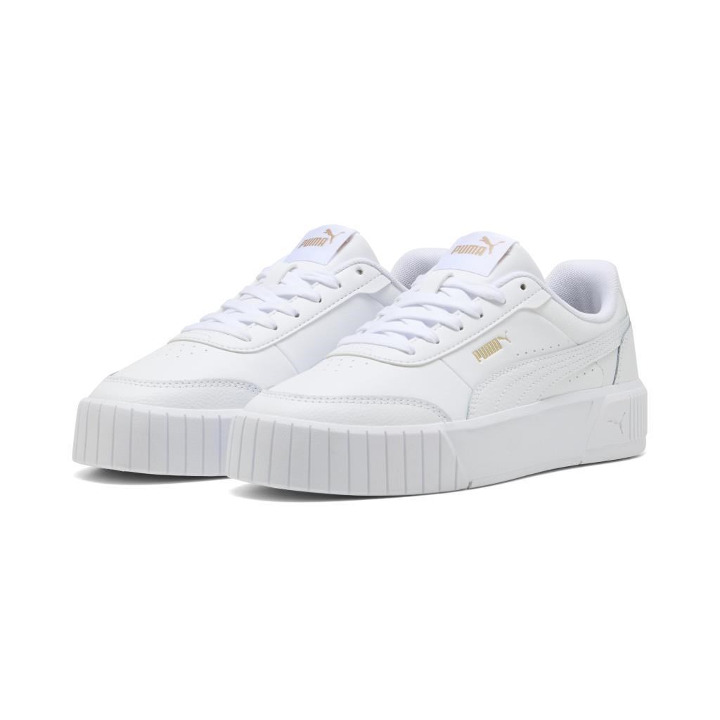 Puma Carina Mia 402637 06 Beyaz Gold Unisex Sneakers