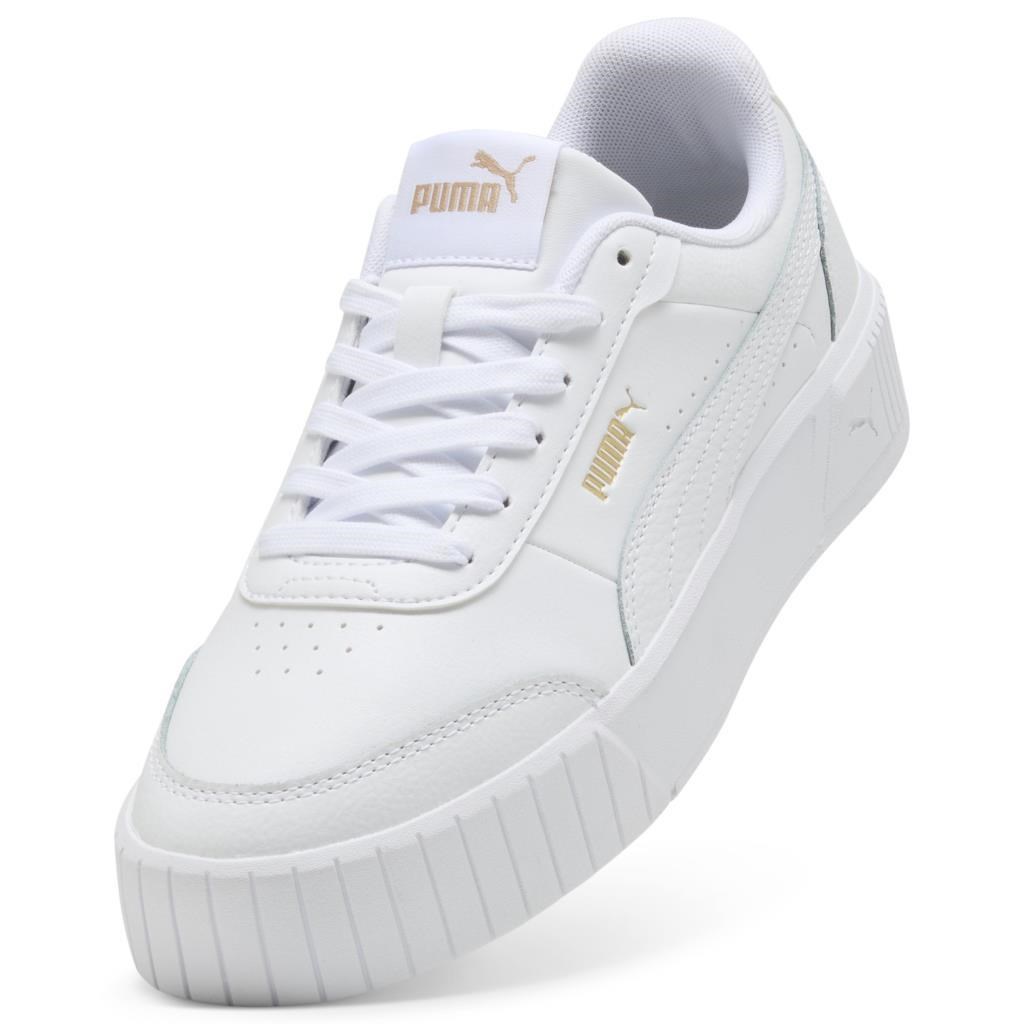 Puma Carina Mia 402637 06 Beyaz Gold Unisex Sneakers