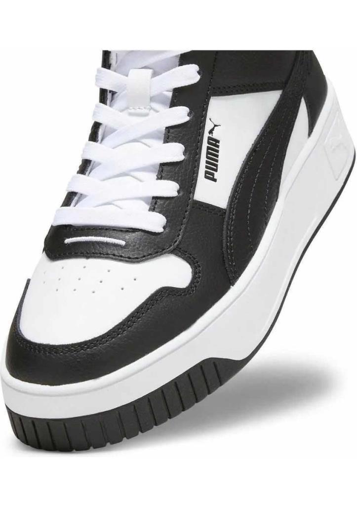 Puma Carina Street Mid 392337 03 Beyaz-Siyah Unisex Sneakers