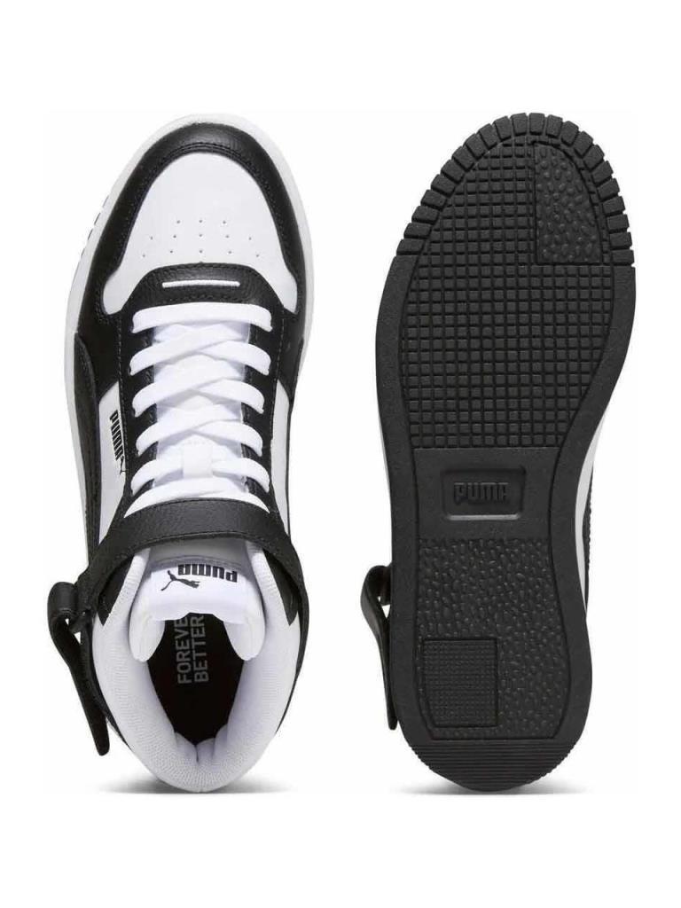 Puma Carina Street Mid 392337 03 Beyaz-Siyah Unisex Sneakers