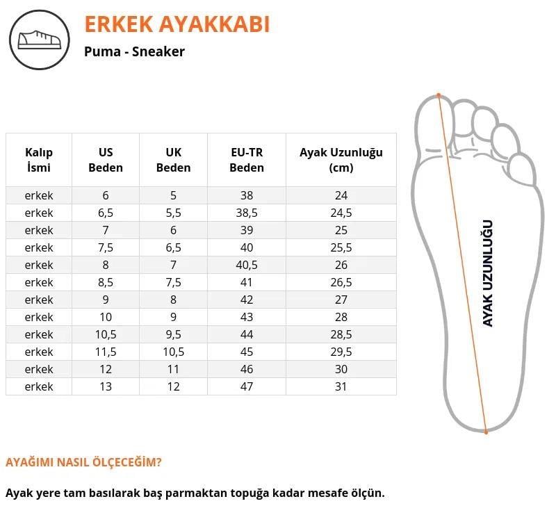Puma Caven 2.0 Mid 392291 03 Beyaz-Siyah Unisex Sneakers