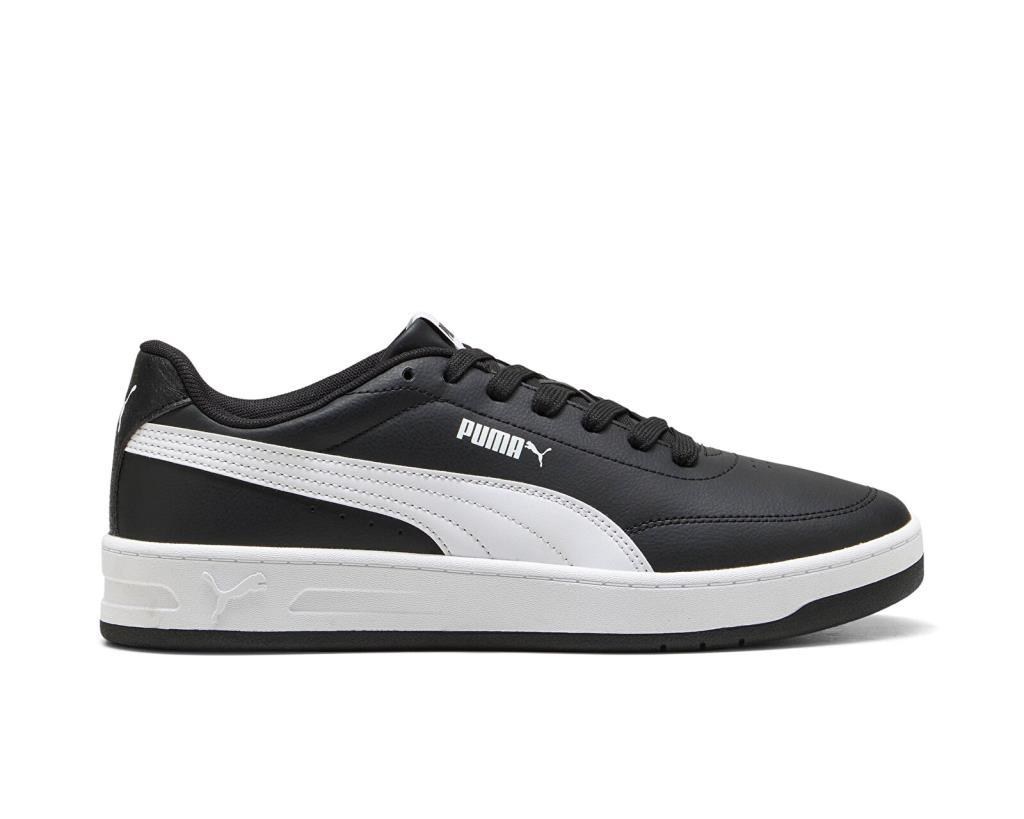 Puma Court Classic Clean 402223 01 Siyah-Beyaz Erkek Sneakers